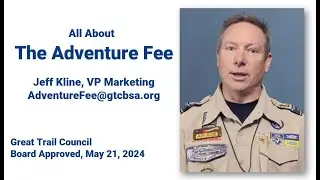 Jeff Kline Adventure Fee Announcement