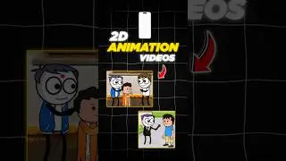 How to create 2D animation videos in mobile || Create 2D animation videos || telugu facts 24