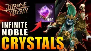 Throne & Liberty - Infinite Noble Crystals Farm! - Server Crash Archboss Missed!