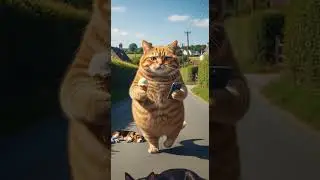 The orange cat is bad Watch this hilarious fail #cat #funny #pets