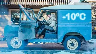 I try to Cold Start my 1968 Land Rover Series 2A again at -10&ordm;C