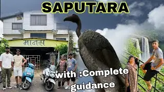 Saputara hills station 😍||Anjani kund||Girmal waterfall||You turn point||Pandav caves||Full tour||