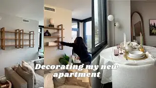 Apartment Update: Burrow Shelves Campaign | H&M HOME, Crate & Barrel, and Target Home Decor Unboxing