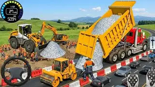 New JCB Simulator 2026 - Real Excavator Game Construction  3D -  JCB Game Android Gameplay 
