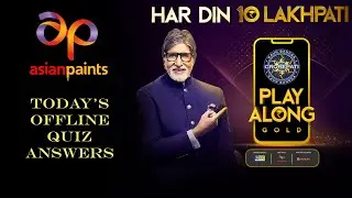 28-October-2020| KBC AsianpaintsQuiz Answers | QuickCourseAcademy | #KBC #kbc2020 #kbcliveans
