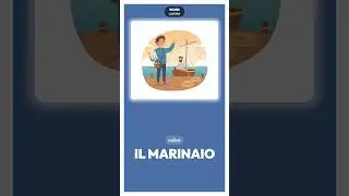 Police, Postal Worker, & Sailor in Italian 👮&zwj;♂️✉️ #LearnItalian