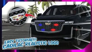 CADILAC REALISTIC LOGO DESIGN TUTORIAL CAR PARKING MULTIPLAYER 