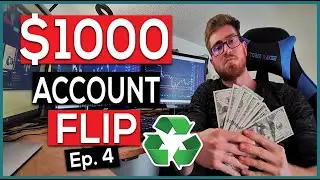 Small Trading Account Flip (Ep.4 Following The Trend)