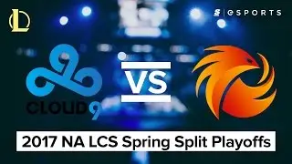 HIGHLIGHTS: Cloud9 vs. Phoenix1 (2017 NA LCS Spring Playoffs)