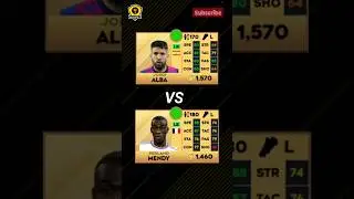 JORDI ALBA VS FERLAND MENDY|DREAM LEAGUE SOCCER 2023 #shorts #SHORT #jordialba #ferlandmendy