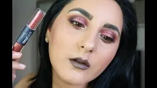 Romantic Fall Makeup Tutorial / Touch in Sol / Metallist Liquid Foil &Glitter Shadow Duo