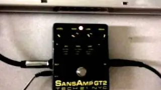 Demo of Tech 21 Sansamp GT2