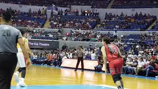 Louie Vigil Behind the back pass, Awesome play in the PBA Finals