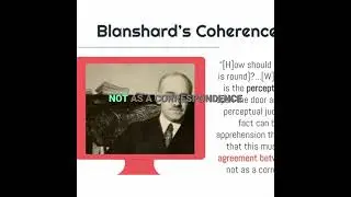 Coherence Theory of Truth Explained #shorts