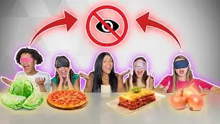 O ÚLTIMO A PARAR DE COMER VENDADO GANHA !!!