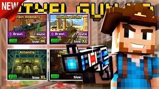 NEW 15.5.0 UPDATE! NEW MAPS, OLD MAPS RETURNED, NEW WEAPONS & BATTLE PASS SEASON 3 | Pixel Gun 3D