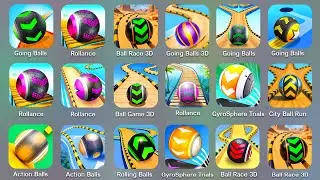 Going Balls GamePlay, Action Balls, GyroSphere, Ball Game 3D, Rollance, City Ball, Ball Run Sky&hellip;