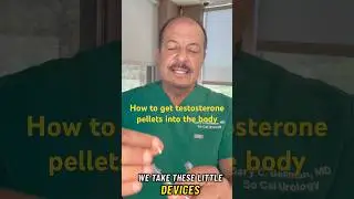 How to get testosterone pellets into the body #trt #hormonetherapy #testosteronetherapy