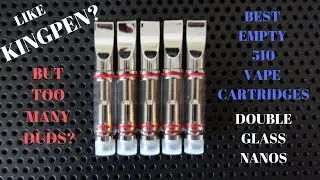 Is this the PERFECT replacement? Double Glass Nano 510 vape cartridge | Vape Review | Elegant Aware