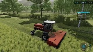 FS22 TVTOF (Organic Farmer) * 27 * New Swather, Alfalfa Hay, Grass Hay & Grass Windrows (Time-Lapse)
