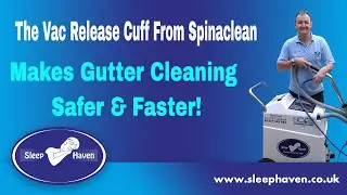 The Vac Release Cuff from Spinaclean - Gutter Cleaning is now Faster saving time & money.