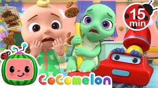 Mr. Vacuum Cleans Up! 🐶🧹[ 15 MIN LOOP ] + More CoComelon JJ's Animal Time Kids Songs