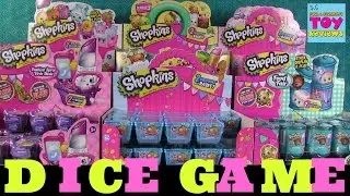 Shopkins Dice Game Opening #5 Season 1 2 3 4 Food Fair Fashion Spree | PSToyReviews