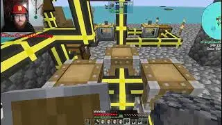 Minecraft Modded FTB OceanBlock - Ep 25 - Slucing Basalt for Debris Mini Game