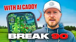 Can a beginner golfer break 90 with AI?