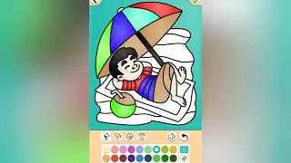 coloring book drawing 62 || mewarnai buku gambar