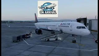 On Arrival | Butter of a landing into Las Vegas | 757-300 | #xplane12 #xplane12 #aviation
