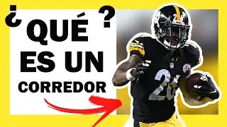 🏈✅ POSICIONES del Football Americano | 🔻 CORREDOR