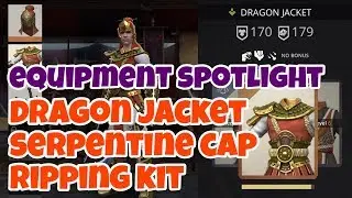 Shadow Fight 3 | Equipment Spotlight | Dragon Jacket - Serpentine Cap - Ripping Kit