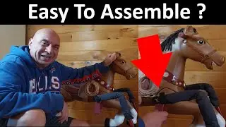 Radio Flyer Chestnut Plush Rocking Horse (Review/Instructions) Assembly Tips Hobby Riding Toy