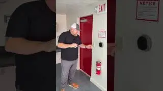 Mobile Office Safety Features | Fire Extinguisher, Smoke Detector & Exit Sign | SiteBox Storage