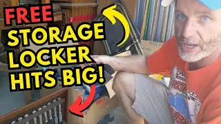 Making Thousands Off FREE Storage Unit! Crazy Storage Locker Find!