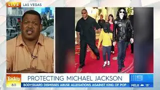 Bill Whitfield defends MJ against abuse allegations on Nine News Australia, July 3, 2019
