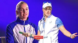 Solheim Cup teams describe their Captains in ONE word! ✨