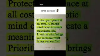Protect your peace at all costs. #success #motivation #quotes