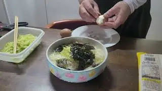 2026.01.14 산골오지 홀로서기 ~ 오랜만에 국수... 정말 맛있는 점심