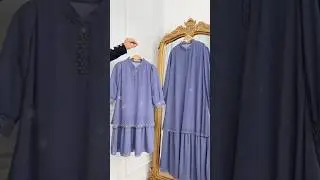 Link 783 Couple dress lebaran mom n kids #shopeehaul #dress #gamis #fashion
