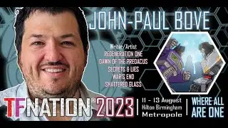 TRANSFORMERS: Comic Book creator JOHN-PAUL BOVE to attend TFNation Transformers Convention!