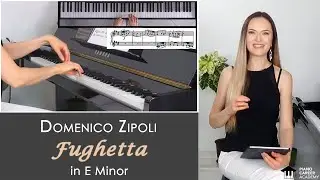 Domenico Zipoli - Fughetta in E Minor. Intermediate Course: Lesson No. 6 for Grade 4