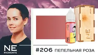 #206 Пепельная роза Пигмент для губ от Елены Нечаевой
