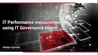 IT Performance Measurement using IT Governance Metric