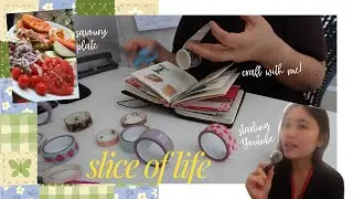 slice of life 🥾 starting youtube, savoury plate, blundstone boots, craft w me