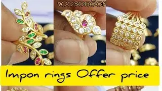 Pure impon Ring available booking 9003080014 