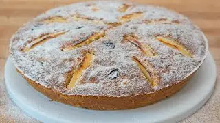 La famosa torta di mele che sta facendo impazzire il mondo:10 minuti e 3 mele!