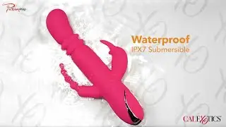 Jack Rabbit Signature Heated Silicone Triple Fantasy Rabbit Demo