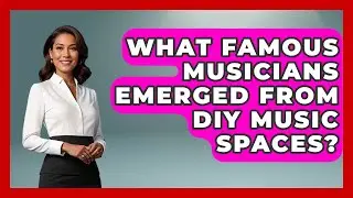 What Famous Musicians Emerged From DIY Music Spaces? - Alt Scene Guru